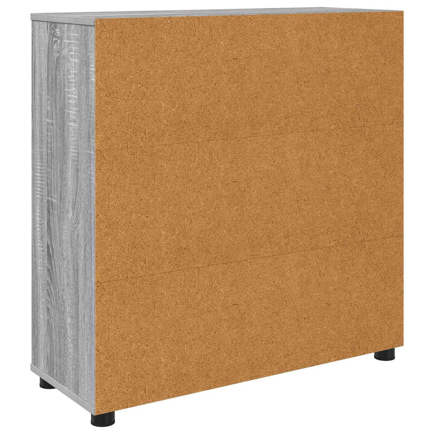 vidaXL Storage Cabinet Grey Sonoma 80 x 31 x 81 cm Engineered Wood