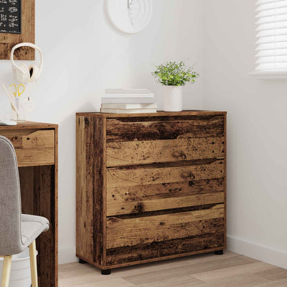 vidaXL Storage Cabinet Old Wood 80 x 31 x 81 cm Engineered Wood