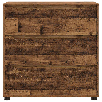 vidaXL Storage Cabinet Old Wood 80 x 31 x 81 cm Engineered Wood