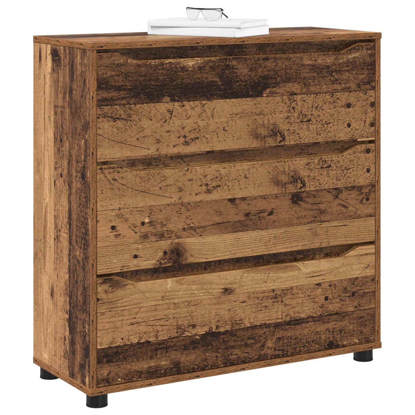 vidaXL Storage Cabinet Old Wood 80 x 31 x 81 cm Engineered Wood