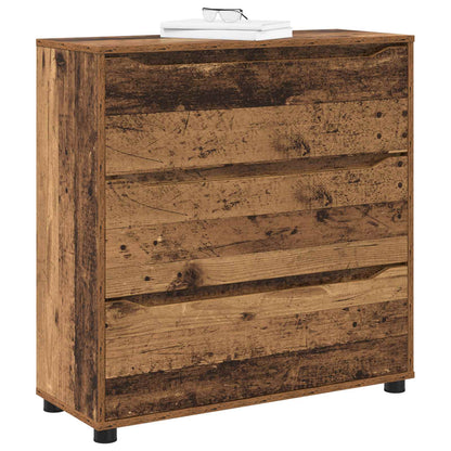 vidaXL Storage Cabinet Old Wood 80 x 31 x 81 cm Engineered Wood
