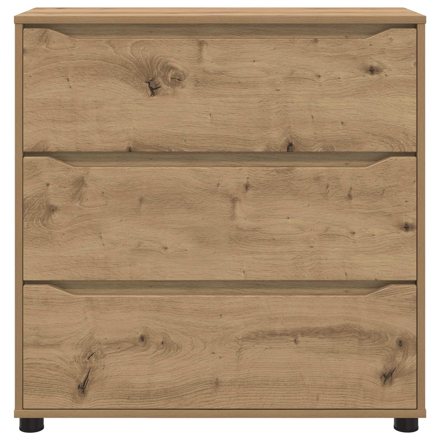 vidaXL Storage Cabinet 80 x 31 x 81 cm Engineered Wood Artisan Oak