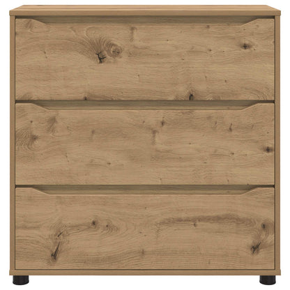 vidaXL Storage Cabinet 80 x 31 x 81 cm Engineered Wood Artisan Oak