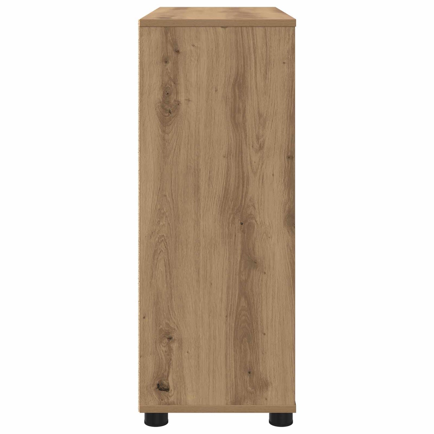 vidaXL Storage Cabinet 80 x 31 x 81 cm Engineered Wood Artisan Oak