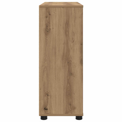vidaXL Storage Cabinet 80 x 31 x 81 cm Engineered Wood Artisan Oak