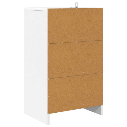 vidaXL Bedside Tables 2 pcs White 40 x 30 x 67 cm Engineered Wood