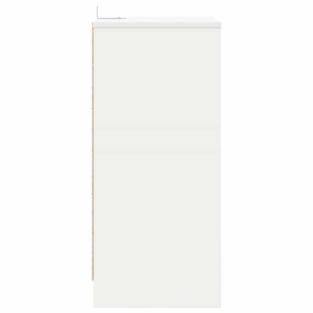 vidaXL Bedside Tables 2 pcs White 40 x 30 x 67 cm Engineered Wood