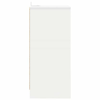 vidaXL Bedside Tables 2 pcs White 40 x 30 x 67 cm Engineered Wood