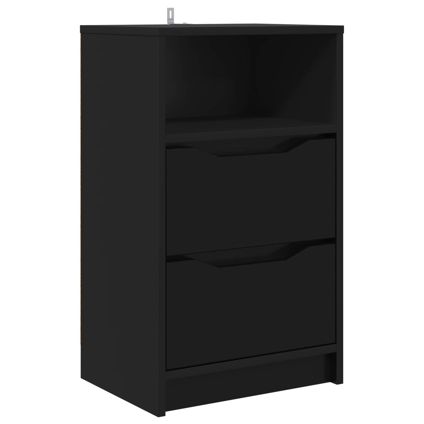 vidaXL Bedside Table Black 40 x 30 x 467 cm Engineered Wood