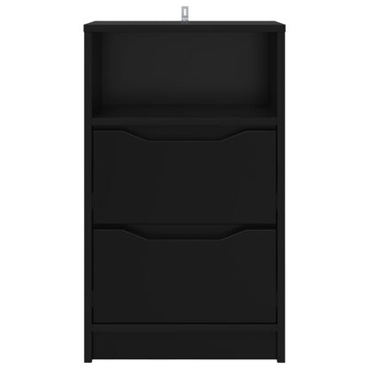 vidaXL Bedside Table Black 40 x 30 x 467 cm Engineered Wood