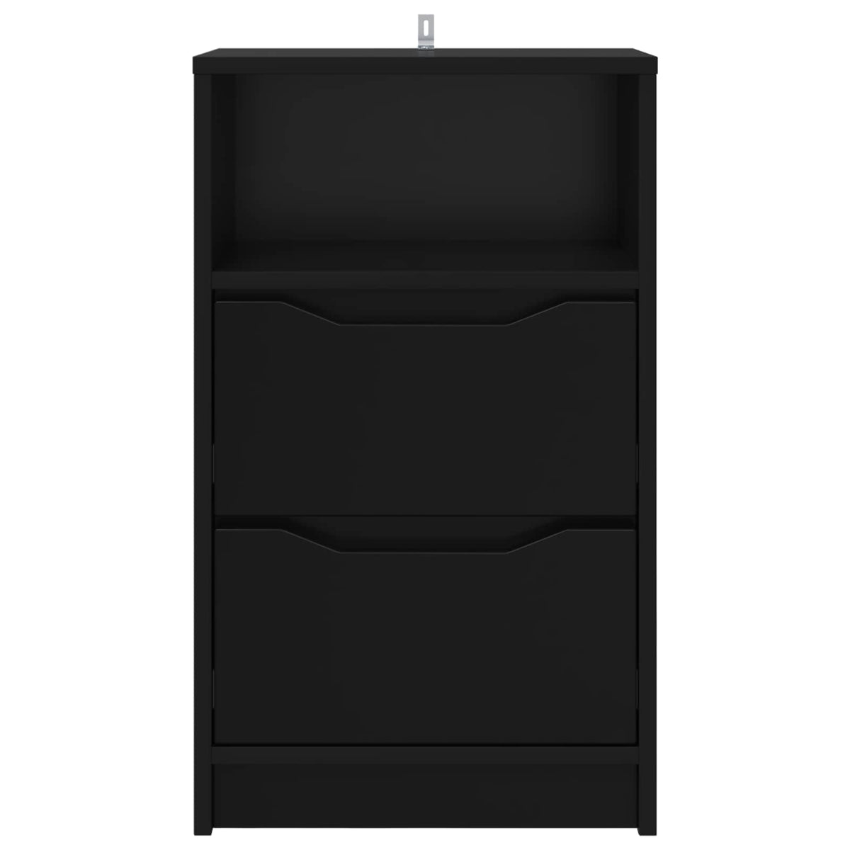 vidaXL Bedside Tables 2 pcs Black 40 x 30 x 67 cm Engineered Wood