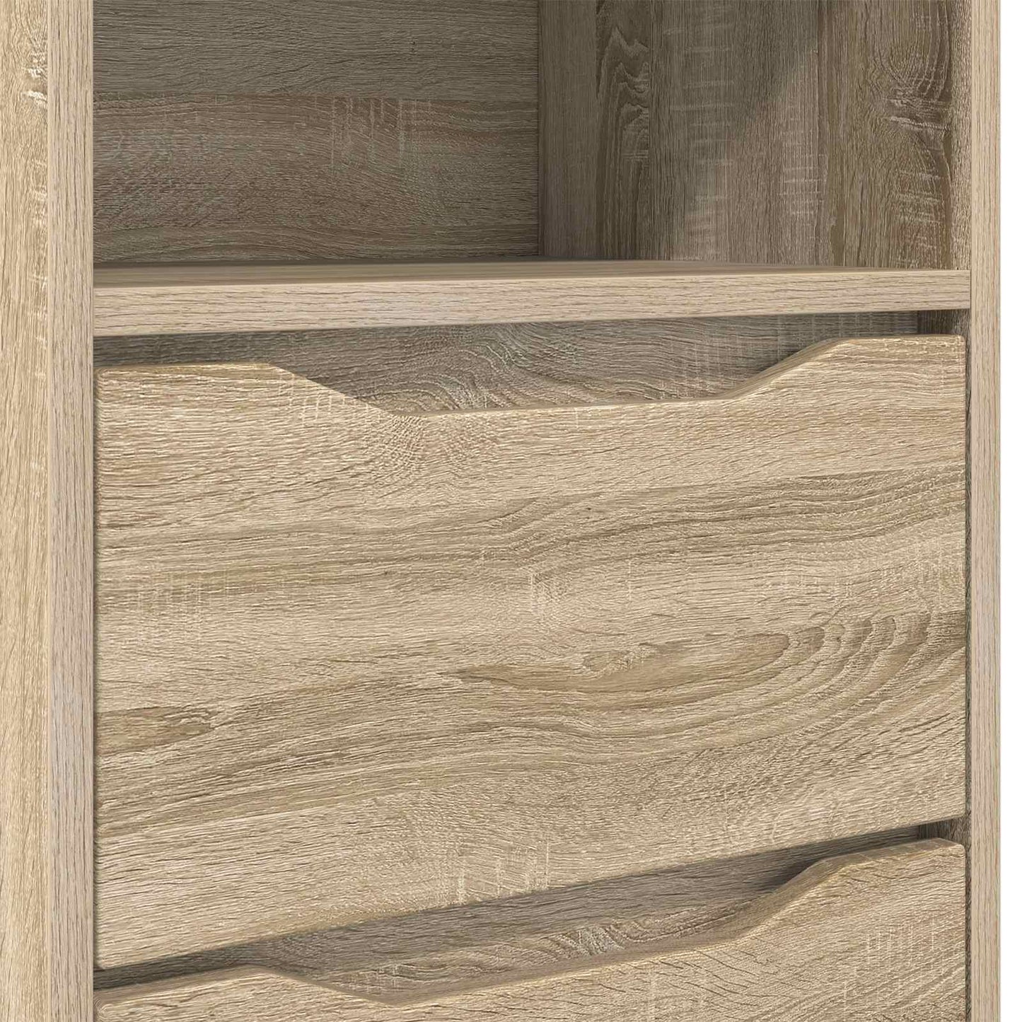 vidaXL Bedside Table Sonoma Oak 40 x 30 x 467 cm Engineered Wood