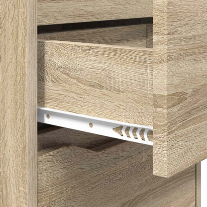 vidaXL Bedside Tables with Drawer 2 pcs Sonoma Oak 40 x 30 x 467 cm