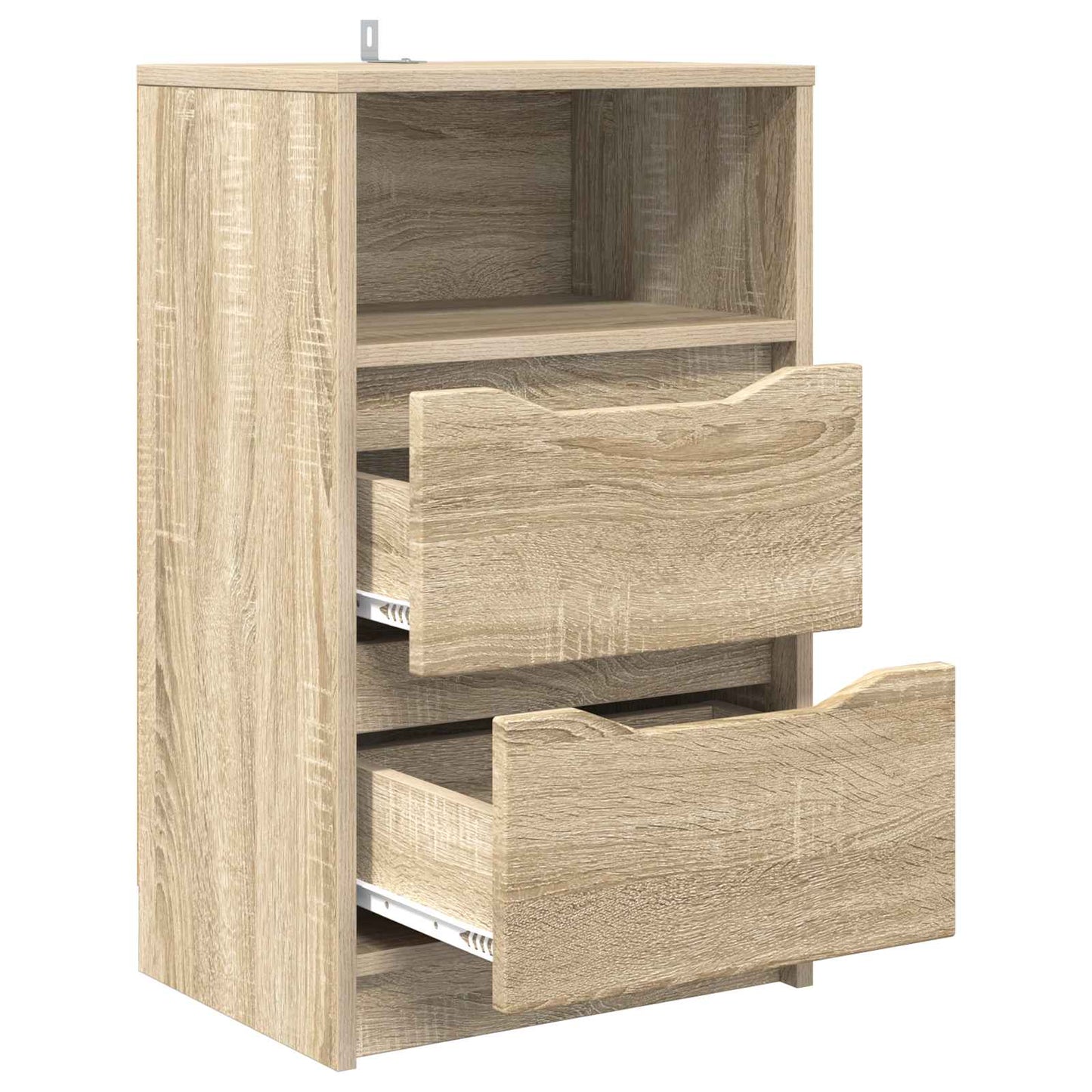 vidaXL Bedside Tables with Drawer 2 pcs Sonoma Oak 40 x 30 x 467 cm