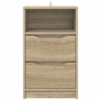 vidaXL Bedside Tables with Drawer 2 pcs Sonoma Oak 40 x 30 x 467 cm
