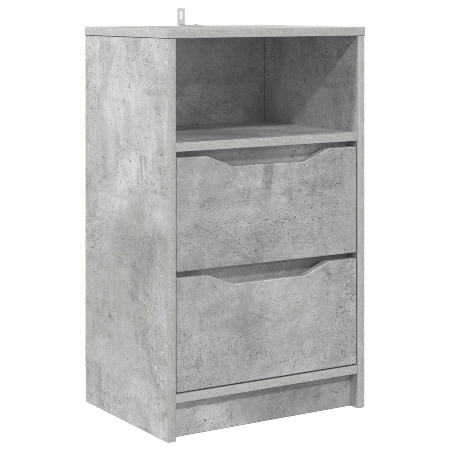 vidaXL Bedside Table Concrete Grey 40 x 30 x 467 cm Engineered Wood