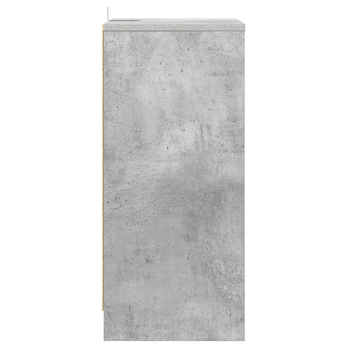 vidaXL Bedside Table Concrete Grey 40 x 30 x 67 cm Engineered Wood