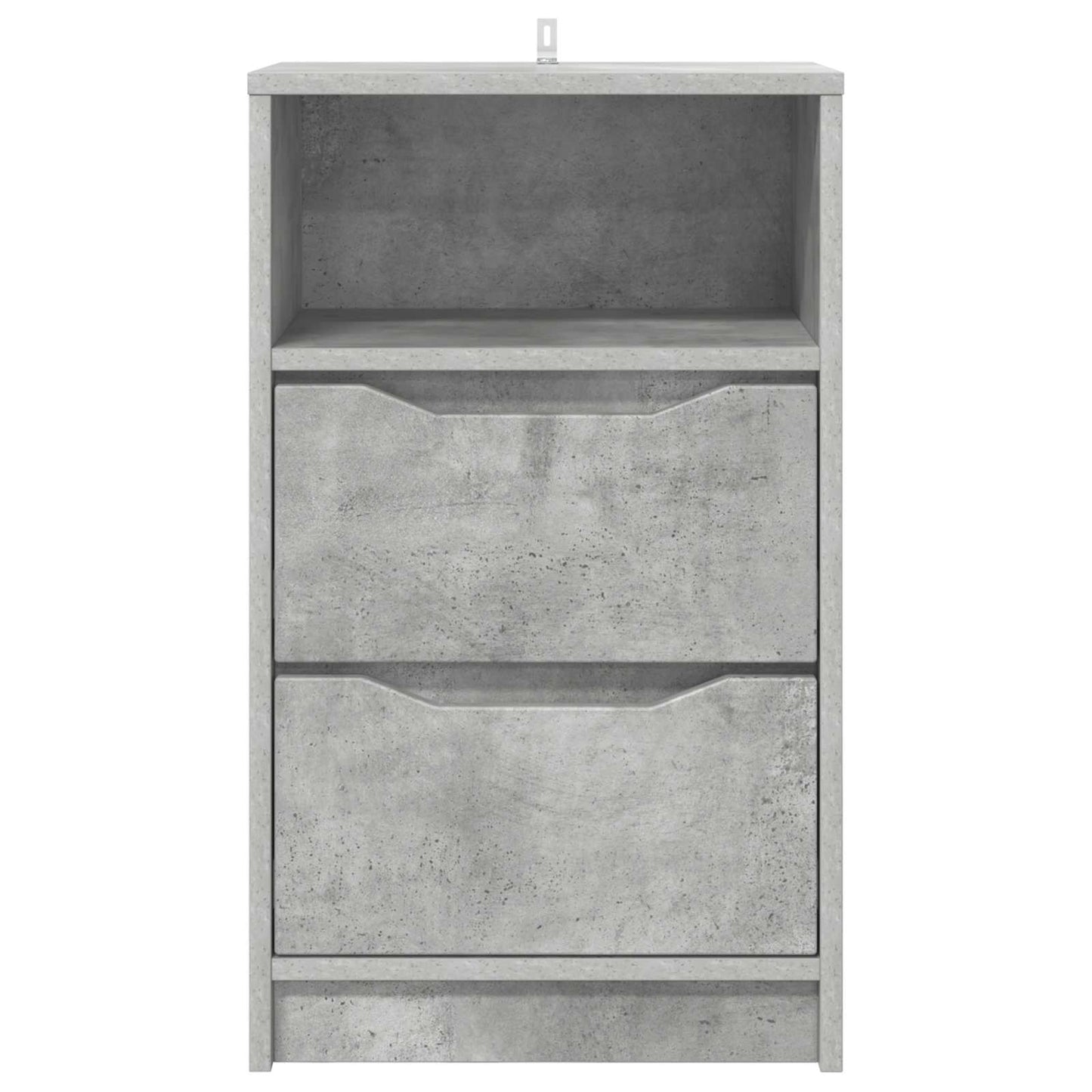 vidaXL Bedside Tables with Drawer 2 pcs Concrete Grey 40 x 30 x 467 cm