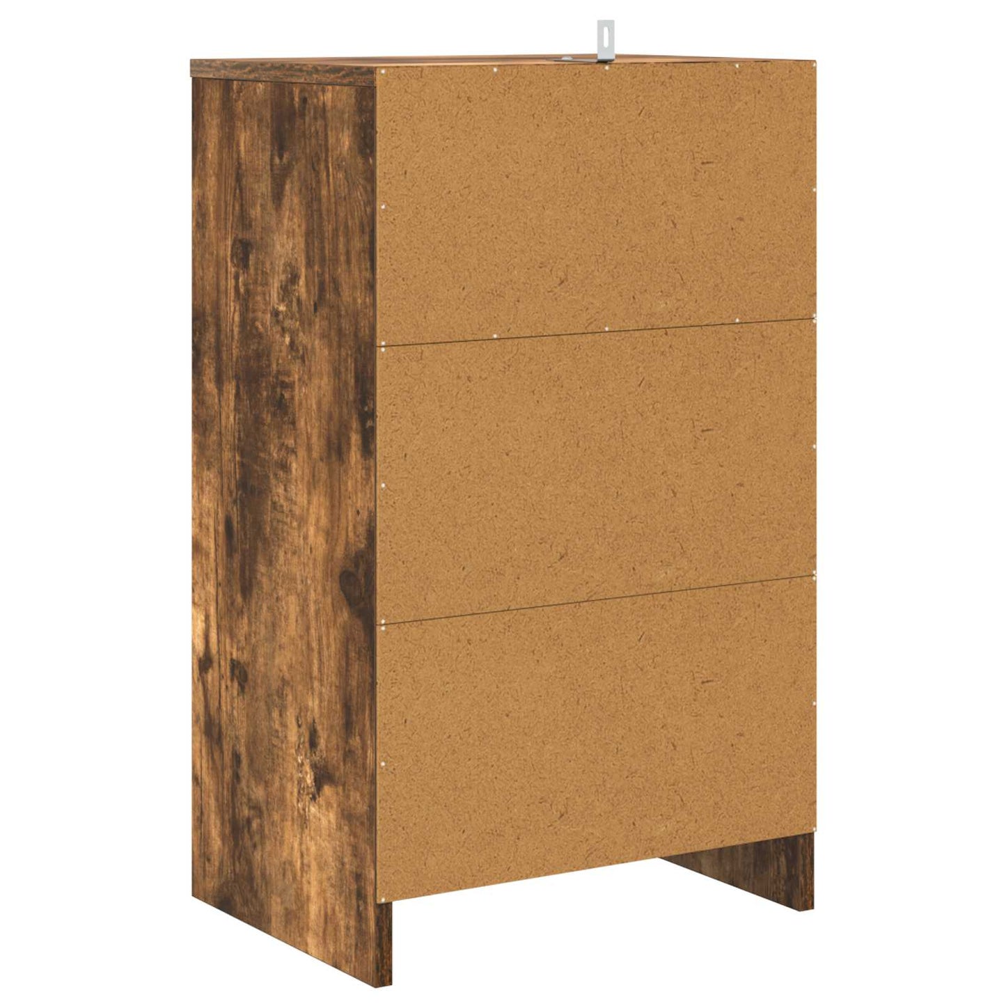 vidaXL Bedside Table Smoked Oak 40 x 30 x 467 cm Engineered Wood