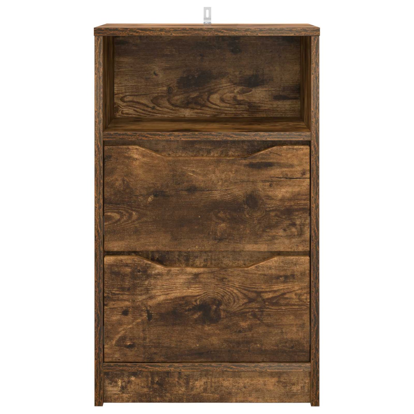 vidaXL Bedside Table Smoked Oak 40 x 30 x 467 cm Engineered Wood