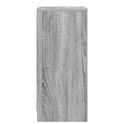 vidaXL Bedside Table Grey Sonoma 40 x 30 x 467 cm Engineered Wood