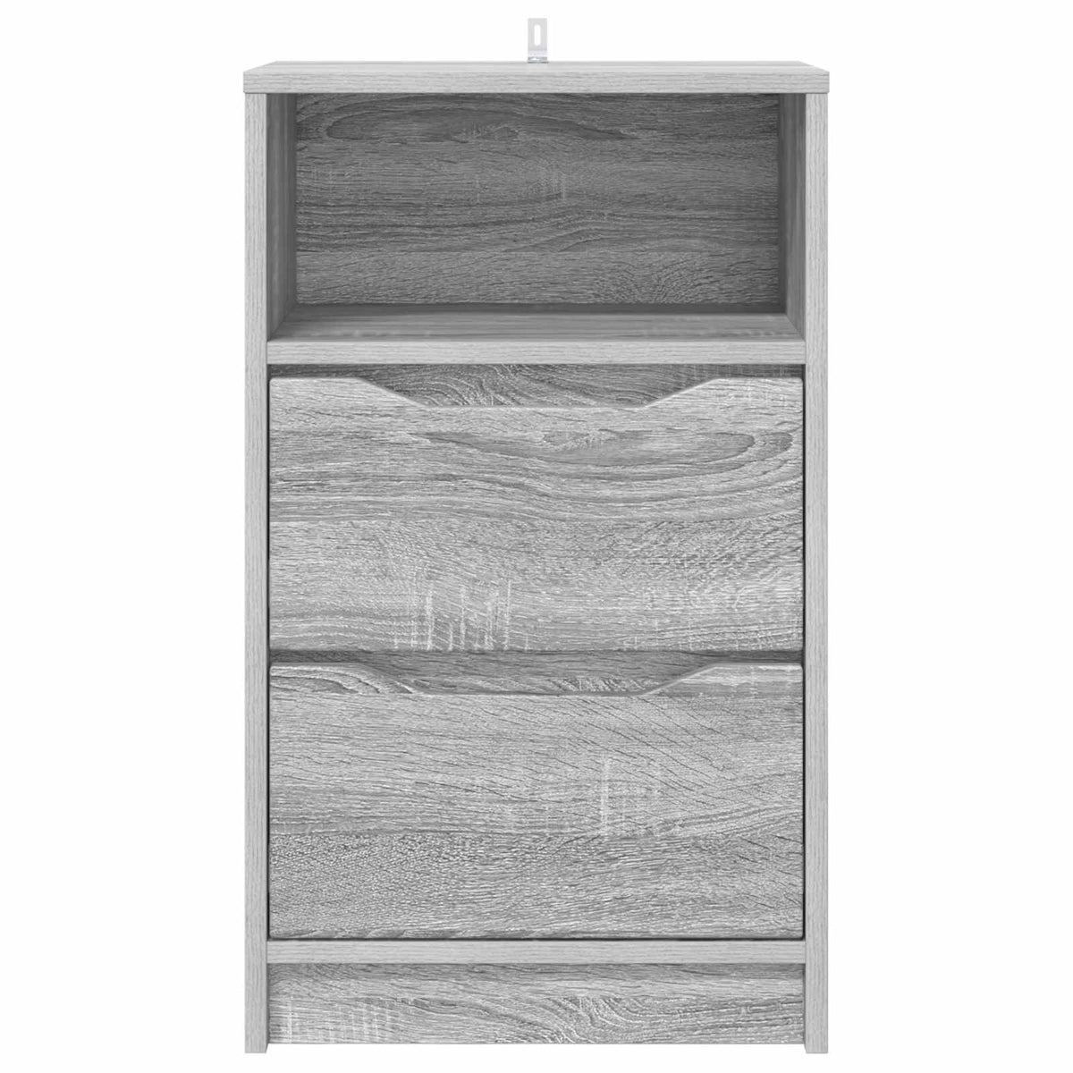 vidaXL Bedside Tables 2 pcs Grey Sonoma 40 x 30 x 67 cm