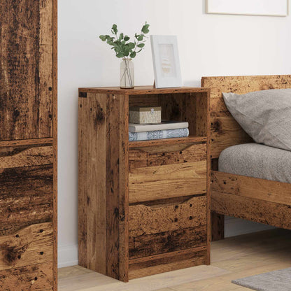 vidaXL Bedside Tables 2 pcs Old Wood 40 x 30 x 467 cm Engineered Wood