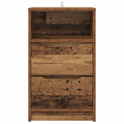 vidaXL Bedside Tables 2 pcs Old Wood 40 x 30 x 467 cm Engineered Wood