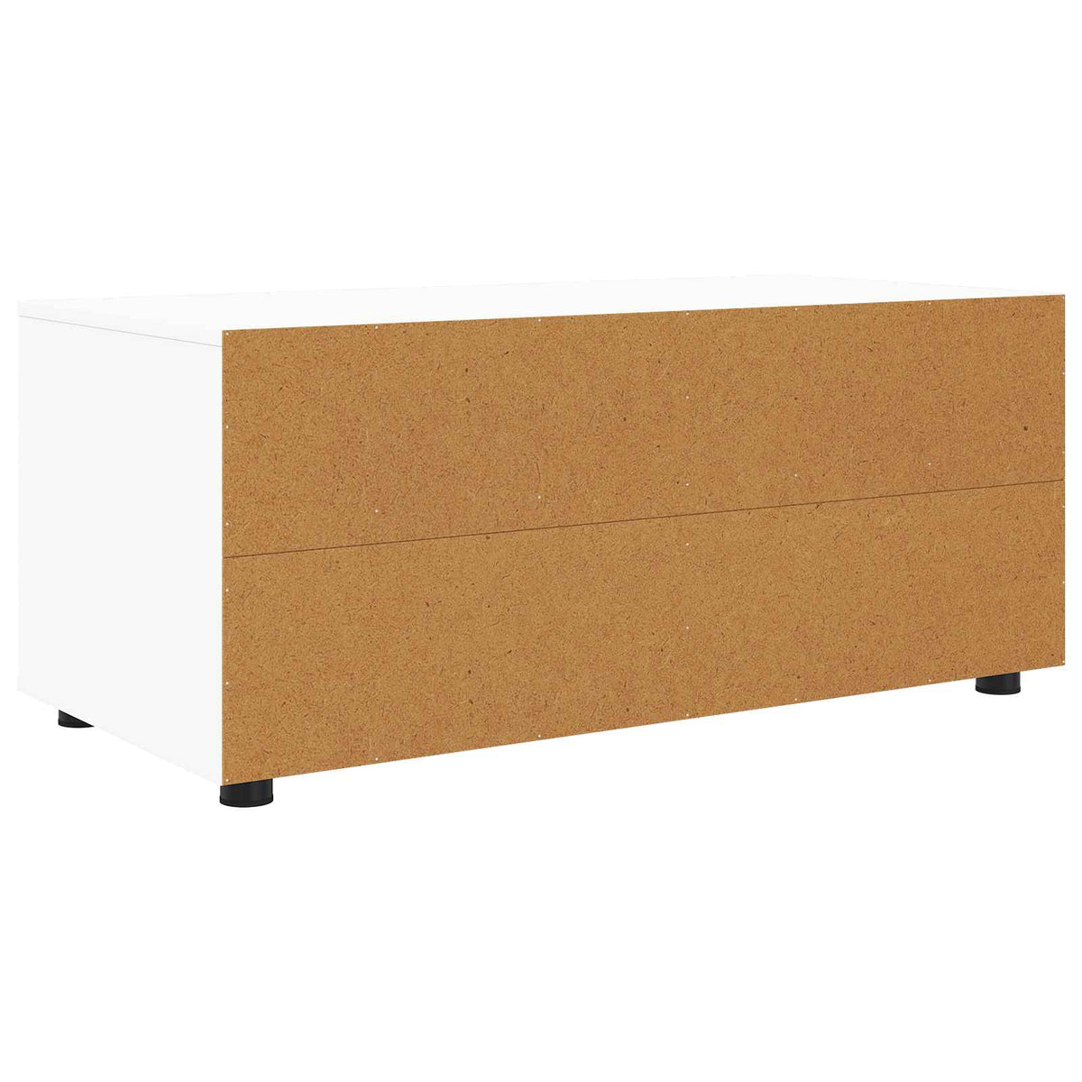 vidaXL TV Cabinet 100 x 48 x 43 cm White Engineered Wood