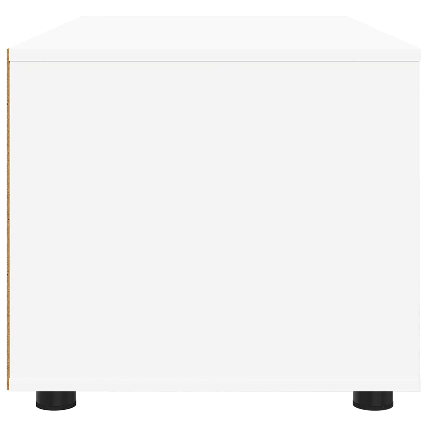 vidaXL TV Cabinet with Drawer White 100 x 48 x 43 cm Engineered Wood