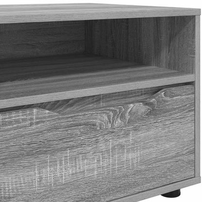 vidaXL TV Cabinet 100 x 48 x 43 cm Grey Sonoma Engineered Wood