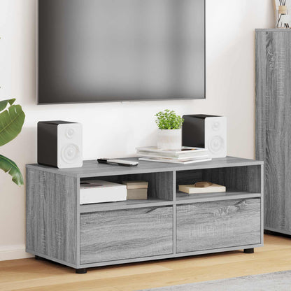vidaXL TV Cabinet 100 x 48 x 43 cm Grey Sonoma Engineered Wood