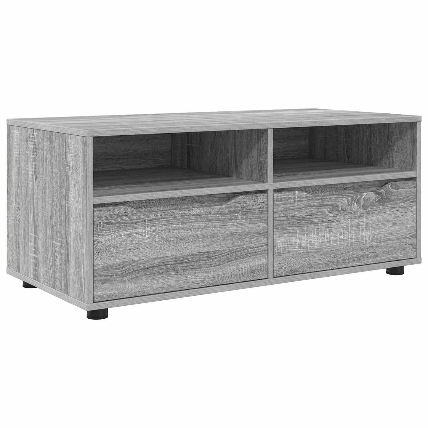 vidaXL TV Cabinet 100 x 48 x 43 cm Grey Sonoma Engineered Wood