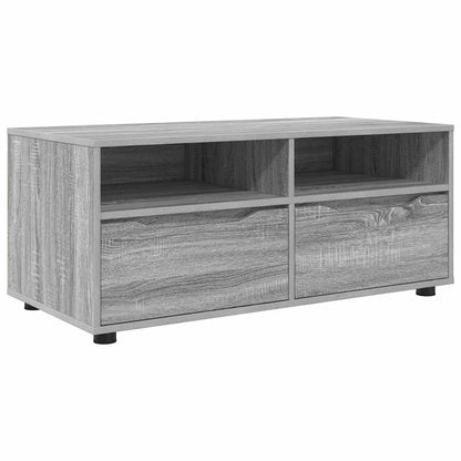 vidaXL TV Cabinet 100 x 48 x 43 cm Grey Sonoma Engineered Wood