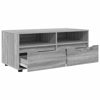 vidaXL TV Cabinet 100 x 48 x 43 cm Grey Sonoma Engineered Wood