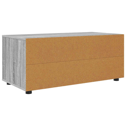 vidaXL TV Cabinet 100 x 48 x 43 cm Grey Sonoma Engineered Wood