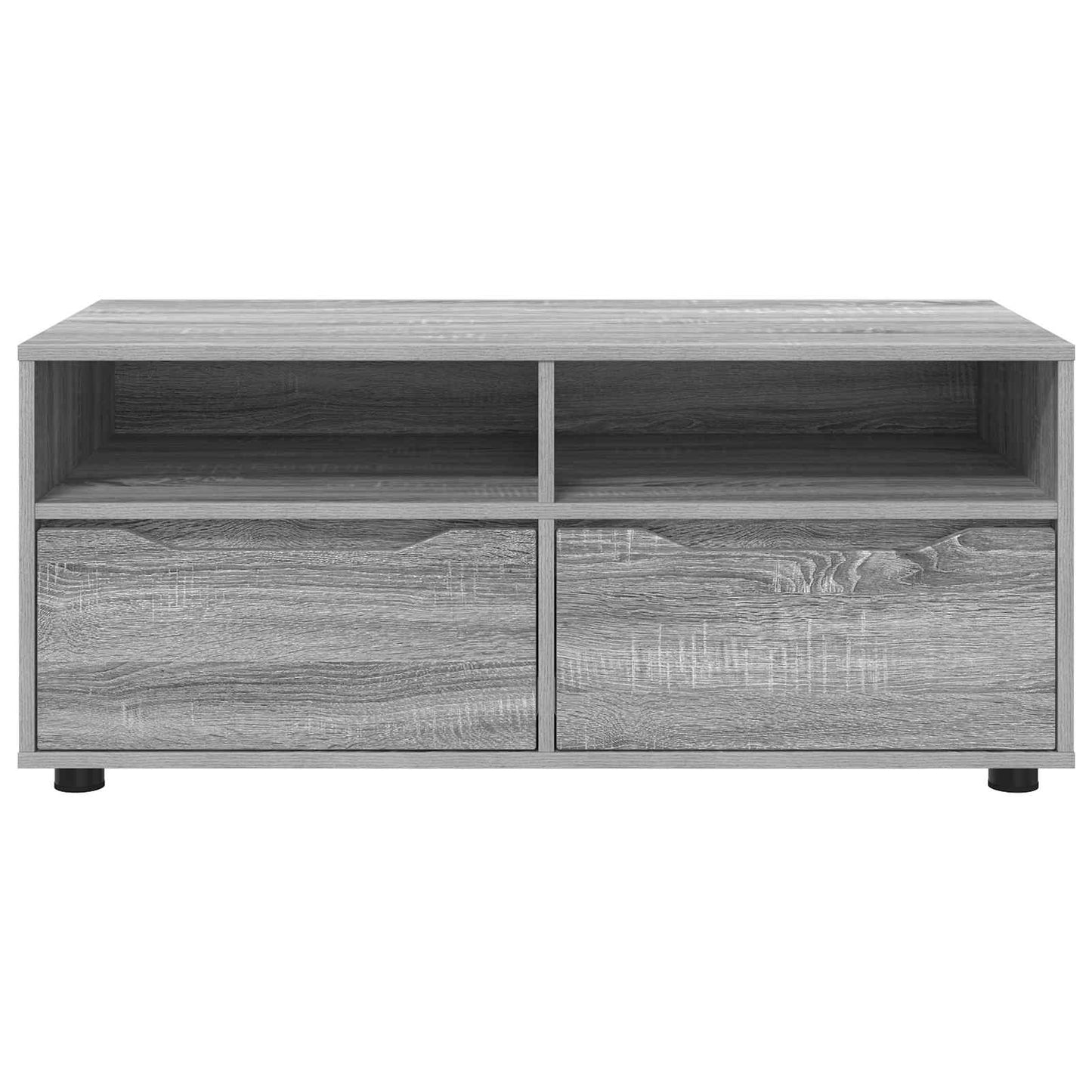 vidaXL TV Cabinet 100 x 48 x 43 cm Grey Sonoma Engineered Wood