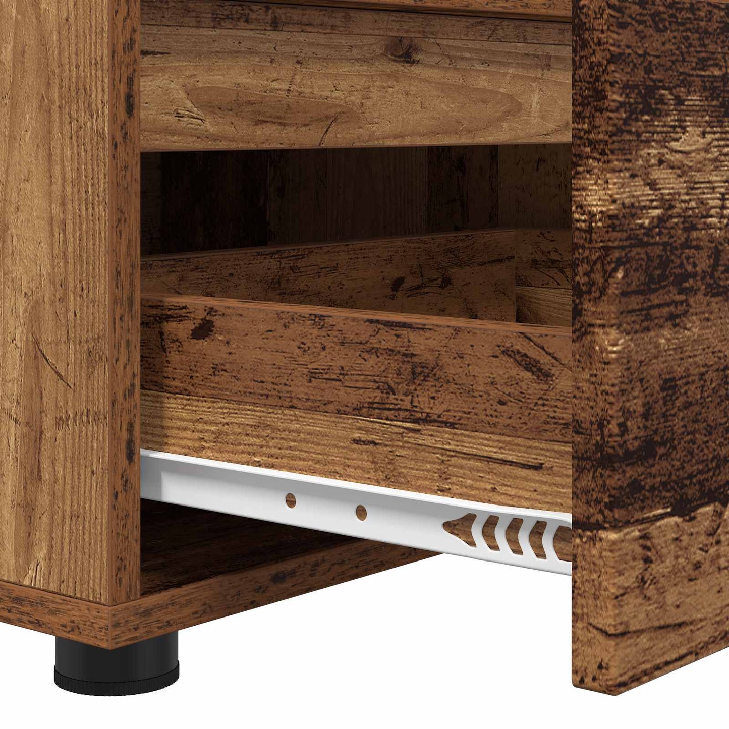 vidaXL TV Cabinet 100 x 48 x 43 cm Old Wood Engineered Wood