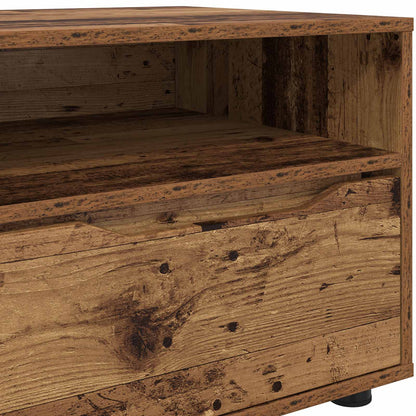 vidaXL TV Cabinet 100 x 48 x 43 cm Old Wood Engineered Wood