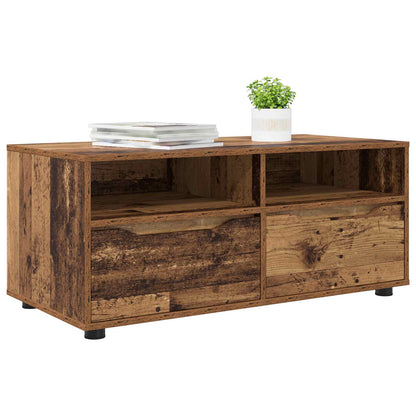 vidaXL TV Cabinet 100 x 48 x 43 cm Old Wood Engineered Wood