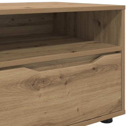 vidaXL TV Cabinet 100 x 48 x 43 cm Artisan Oak Engineered Wood