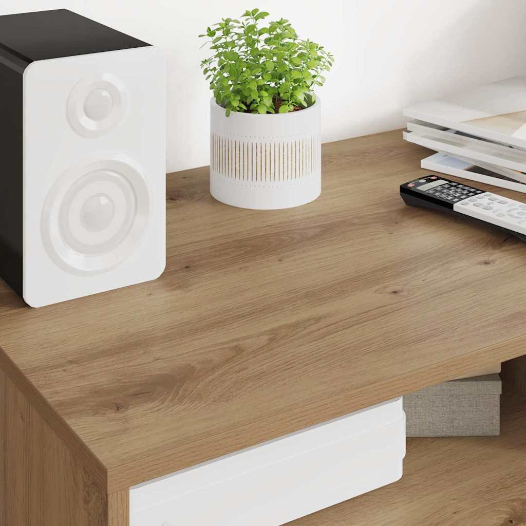 vidaXL TV Cabinet 100 x 48 x 43 cm Artisan Oak Engineered Wood