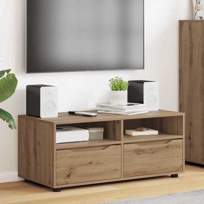 vidaXL TV Cabinet 100 x 48 x 43 cm Artisan Oak Engineered Wood