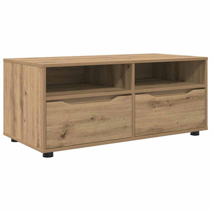 vidaXL TV Cabinet 100 x 48 x 43 cm Artisan Oak Engineered Wood