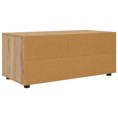vidaXL TV Cabinet 100 x 48 x 43 cm Artisan Oak Engineered Wood