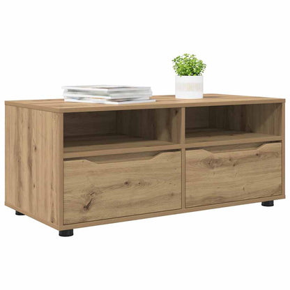 vidaXL TV Cabinet 100 x 48 x 43 cm Artisan Oak Engineered Wood