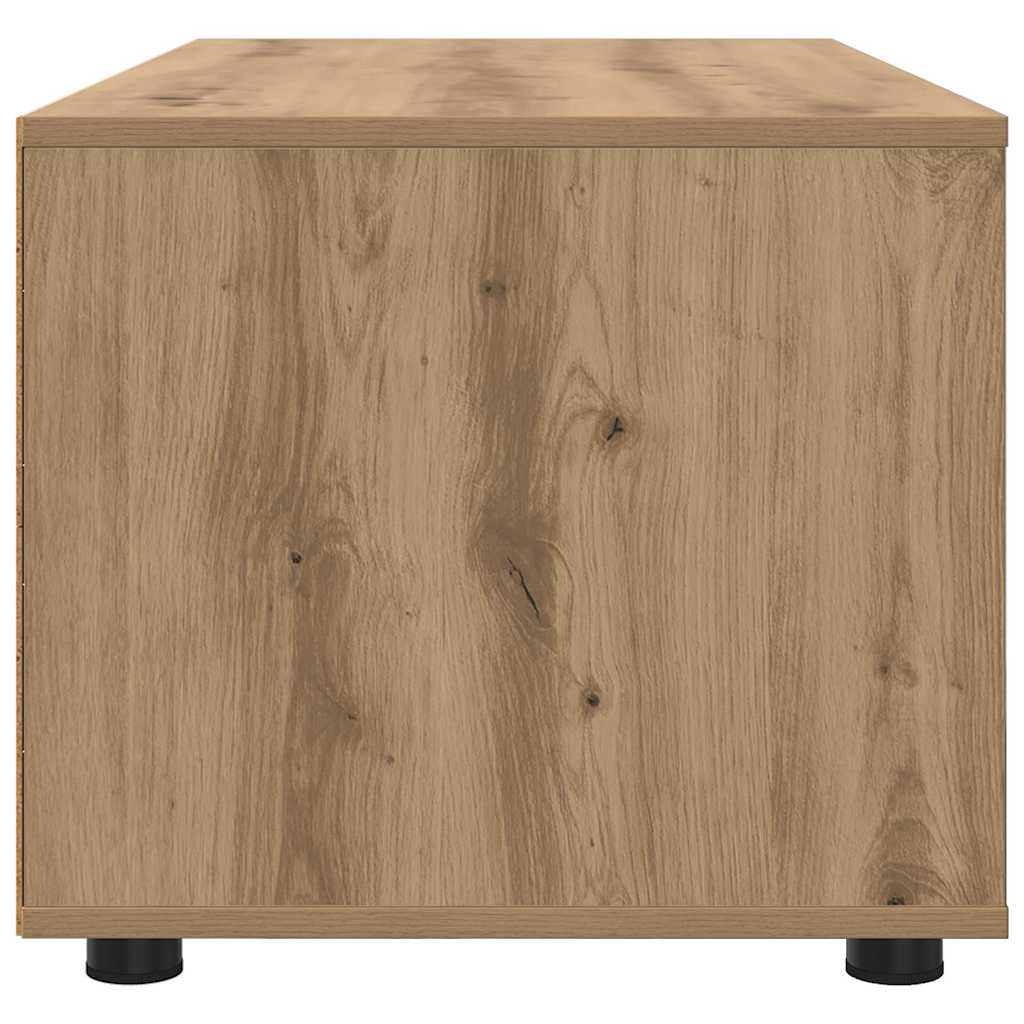 vidaXL TV Cabinet 100 x 48 x 43 cm Artisan Oak Engineered Wood