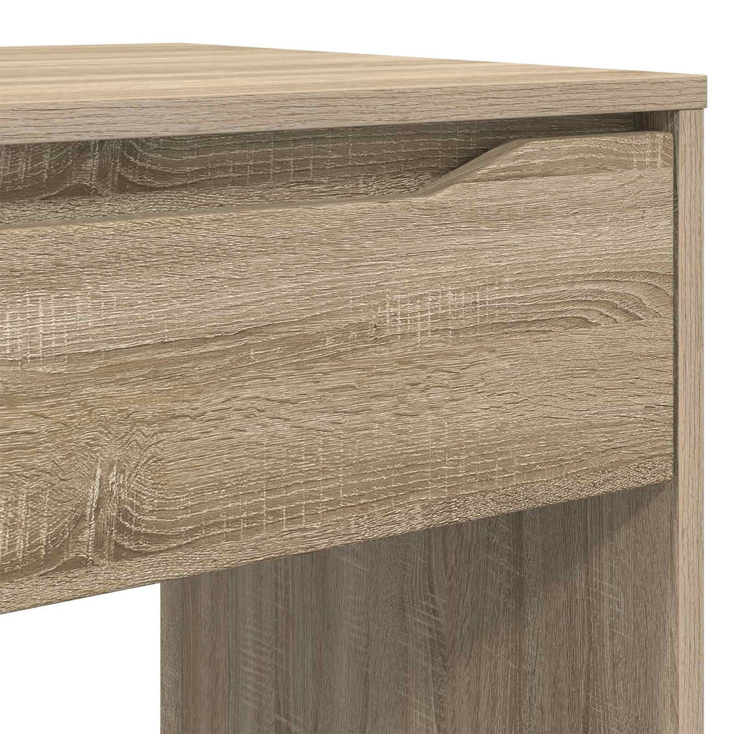vidaXL Desk with Drawer Sonoma Oak 100 x 50 x 78 cm Engineered Wood