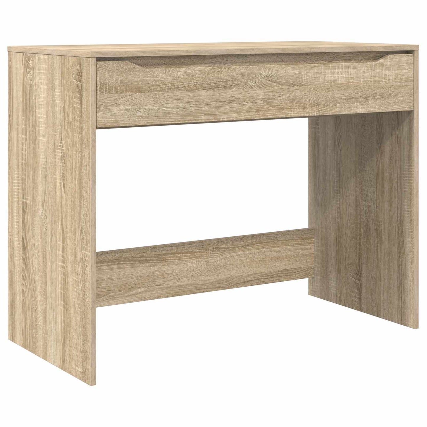 vidaXL Desk with Drawer Sonoma Oak 100 x 50 x 78 cm Engineered Wood