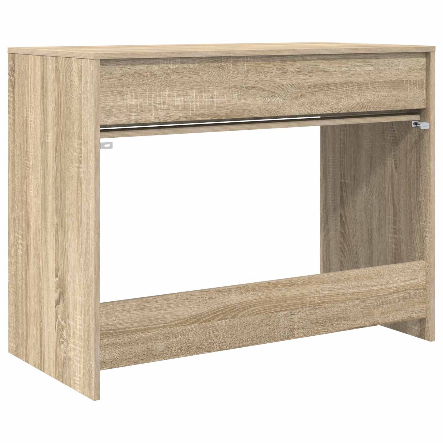 vidaXL Desk with Drawer Sonoma Oak 100 x 50 x 78 cm Engineered Wood